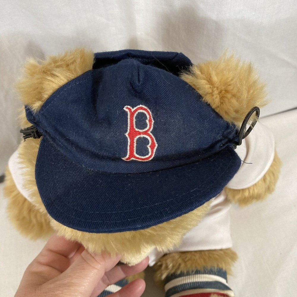 Build A Bear Boston Red Sox Uniform Jersey Pants Socks Hat 17 Inches Teddy Gift - Picture 3 of 11